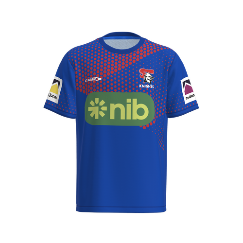 Newcastle Knights NRL Warm Up Shirt Sizes S-7XL! T3