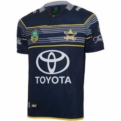 North QLD Cowboys NRL Home ISC Jersey Adults Sizes 2XLARGE-7XLARGE!1A!T7