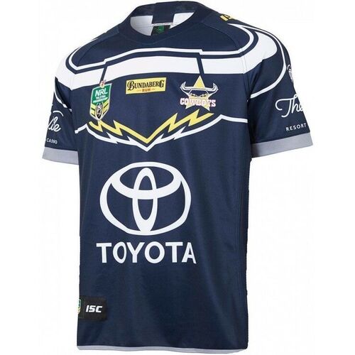 NQ Cowboys NRL Home ISC Jersey Adults, Ladies & Kids Sizes! In Stock! T8