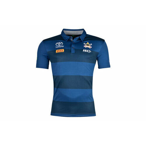 North Queensland Cowboys NRL ISC Sublimated Polo Sizes S-5XL! In Stock! T8
