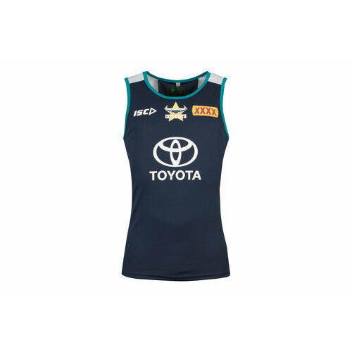 NQ Cowboys NRL Players ISC Training Singlet Size S-5XL! In Stock! T8
