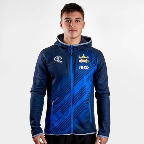 North Queensland Cowboys NRL 2019 Players Navy Hoody Hoodie Jacket Size 3XL! T9