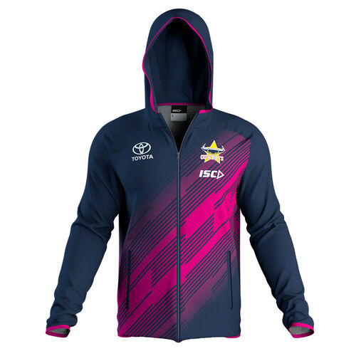 NIL North Queensland Cowboys NRL 2019 Navy Pink Hoody Hoodie Jacket Sizes S-5XL!
