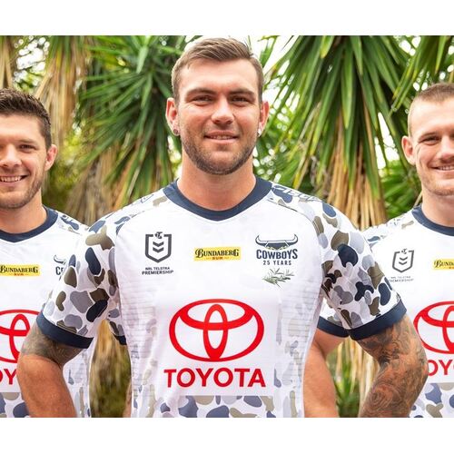 North Queensland Cowboys NRL 2020 ISC Defence Anzac Jersey Mens Sizes S-5XL! 