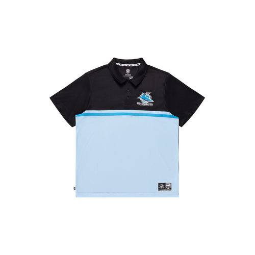Cronulla Sharks NRL 2024 NAR Performance Polo Size S- 5XL!