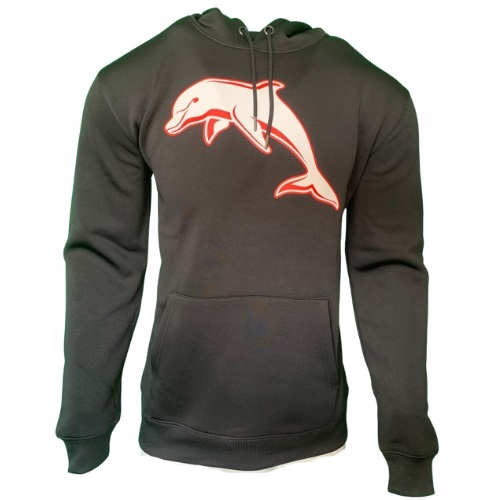 Redcliffe Dolphins 2024 NRL Logo Hoody Shirt Sizes S-3XL!