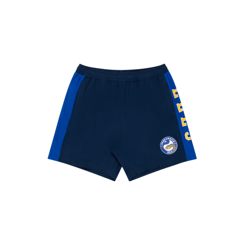Parramatta Eels NRL Performance Training Shorts Size S-3XL! S4