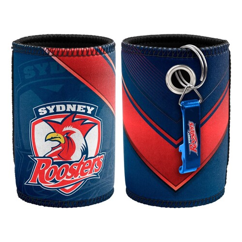 Sydney Roosters NRL Stubby Holder Can Cooler & Bottle Opener!