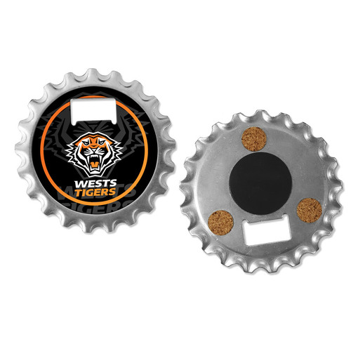 West Tigers NRL 3 in 1 Magnetic Bottle Opener