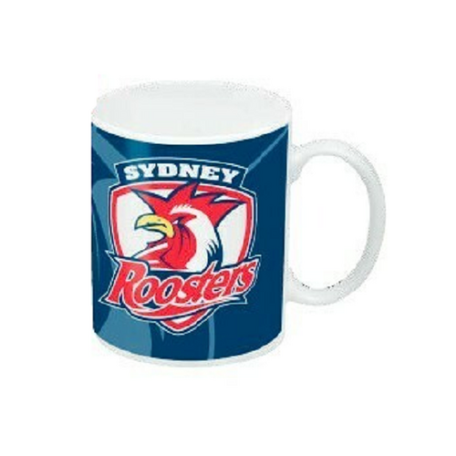 Sydney Roosters NRL Gift Team Logo Ceramic Coffee Cup Mug 