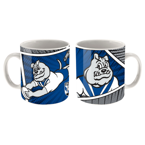 Canterbury Bankstown Bulldogs NRL Team Ceramic Massive Mug!