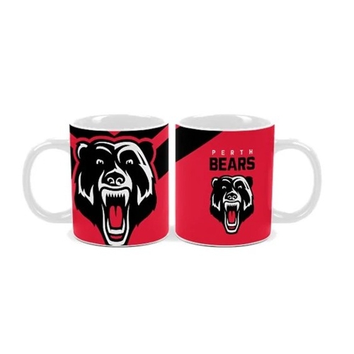 Perth Bears NRL Gift Team Logo Ceramic Coffee Cup Mug!