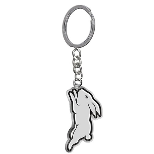 South Sydney Rabbitohs NRL Enamel Team Logo Keyring!