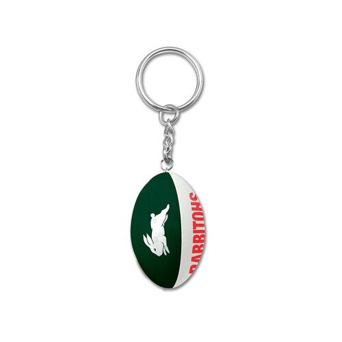 Official NRL South Sydney Rabbitohs Ball Keyring Keychain