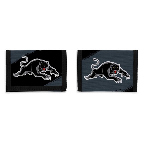Official NRL Penrith Panthers Team Logo Sports Nylon Wallet