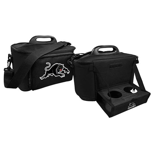 Penrith Panthers NRL Insulated Lunch Cooler Bag Lunch Box w/Tray!