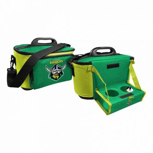 Canberra Raiders NRL Insulated Lunch Cooler Bag Lunch Box w/Tray!