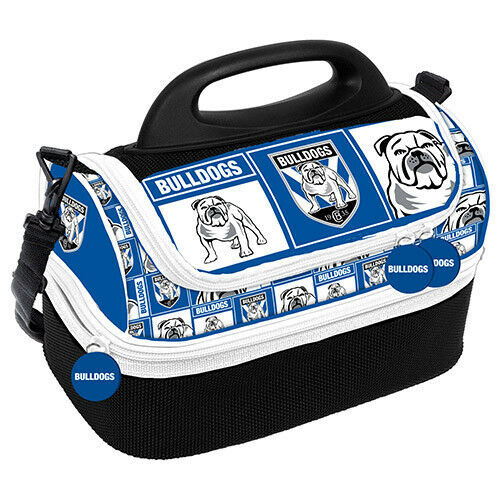 Canterbury Bulldogs NRL Insulated Lunch Print Dome Cooler Bag Lunch Box 