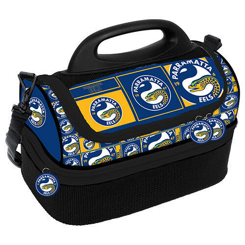 Parramatta Eels NRL Insulated Lunch Print Dome Cooler Bag Lunch Box 