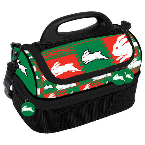 South Sydney Rabbitohs NRL Insulated Lunch Print Dome Cooler Bag Lunch Box 