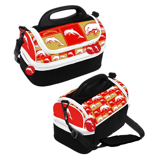 The Dolphins NRL Insulated Lunch Print Dome Cooler Bag Lunch Box!