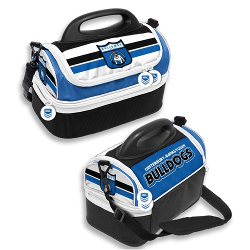 Canterbury Bulldogs NRL Insulated Lunch Retro Print Dome Cooler Bag Lunch Box!