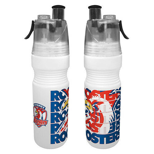 Sydney Roosters NRL Water Bottle with Water Mister!!