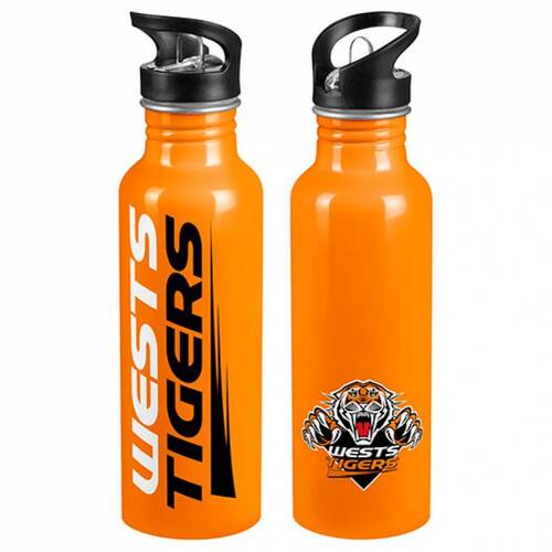 West Tigers NRL Aluminium Drink Water Bottle!