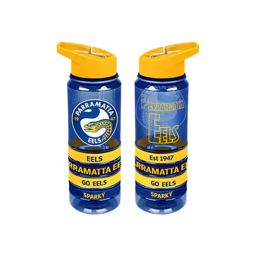 Parramatta Eels NRL Tritan Water Bottle with Wristbands!!