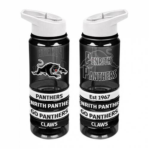 Penrith Panthers NRL Tritan Water Bottle with Wristbands!!