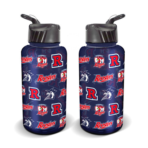 Sydney Roosters NRL Flip Water Drink Bottle!