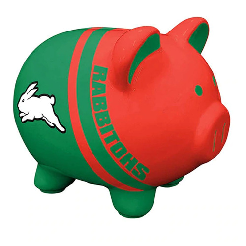 South Sydney Rabbitohs NRL Piggy Bank Money Box!