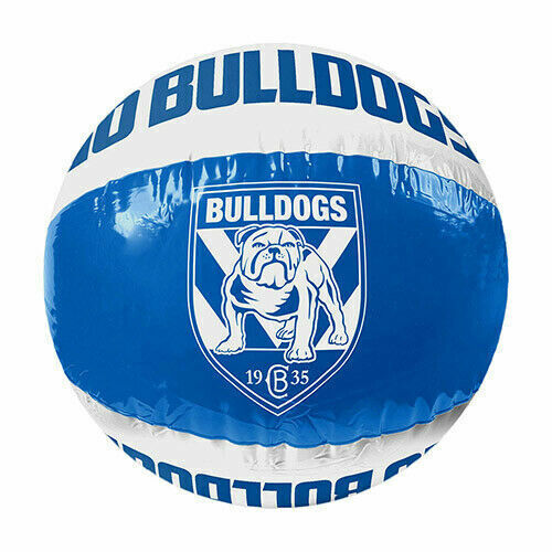 Official NRL Canterbury Bulldogs Inflatable Beach Pool Play Toy Ball