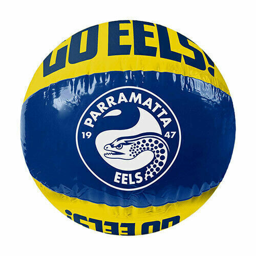 Official NRL Parramatta Eels Inflatable Beach Pool Play Toy Ball