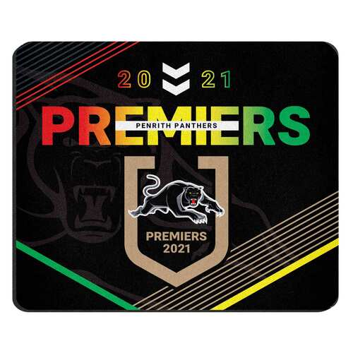 Penrith Panthers NRL Premiers 2021 Mouse Mat Pad *IN STOCK*