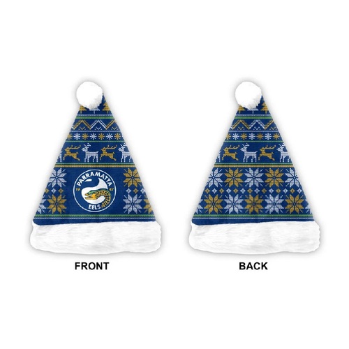 Parramatta Eels NRL Xmas Christmas Santa Hat!