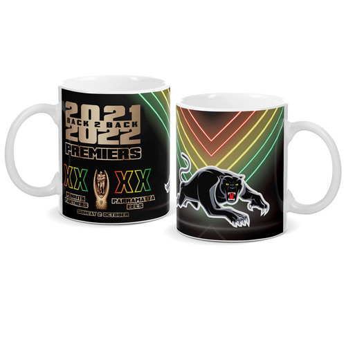 Penrith Panthers NRL Premiers 2022 Team Coffee Mug P1 *IN STOCK*