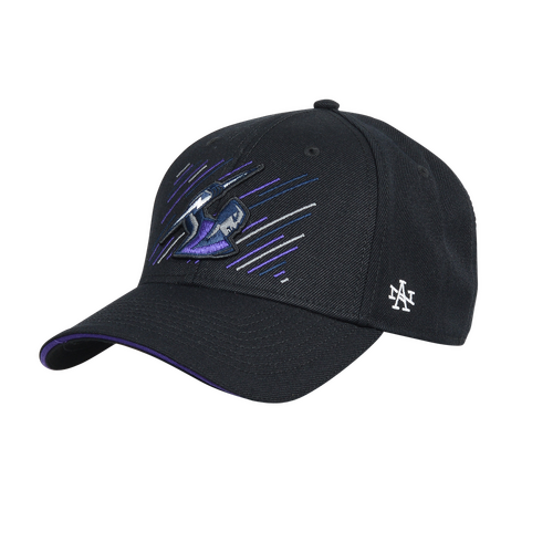 Melbourne Storm NRL Fleck Stadium Hat Cap!