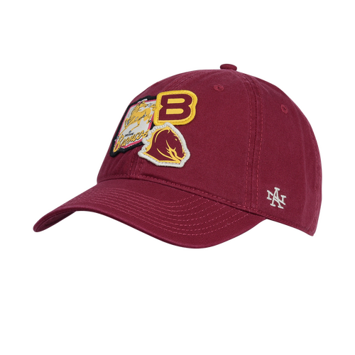 Brisbane Broncos NRL Badge Ball Park Hat Cap!