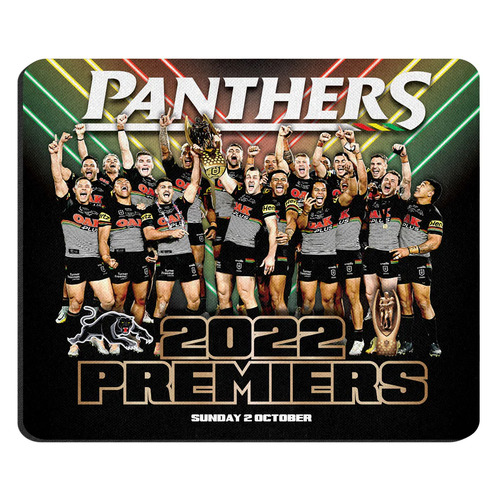 Penrith Panthers NRL Premiers 2022 Team Photo Mouse Mat Pad P2 *IN STOCK*