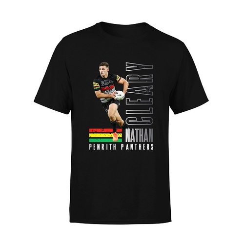 Nathan Cleary Penrith Panthers NRL 2023 Player Tee Shirt Size S-5XL!