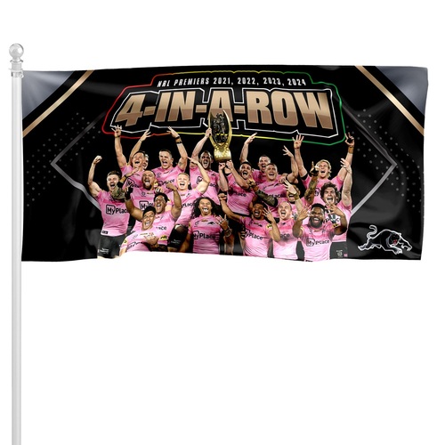 Penrith Panthers NRL 2024 Premiers Pole Flag P2! 