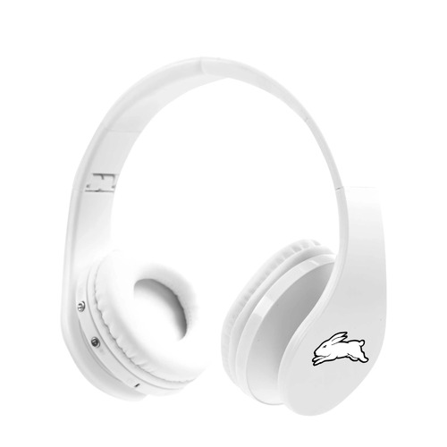 South Sydney Rabbitohs NRL Foldable Bluetooth Stereo Headphones!