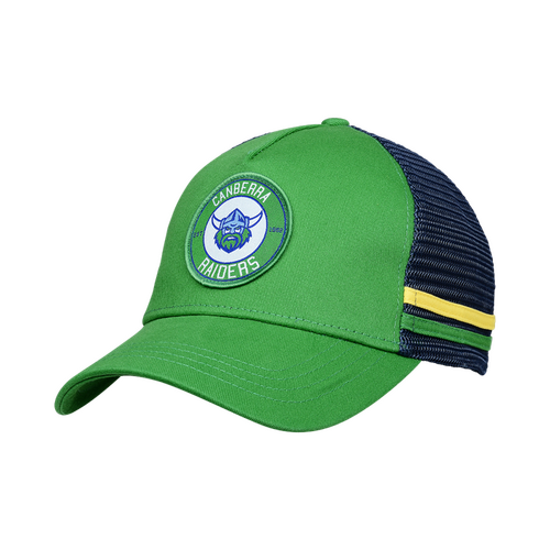 Canberra Raiders NRL Retro Striped Trucker Cap Hat!