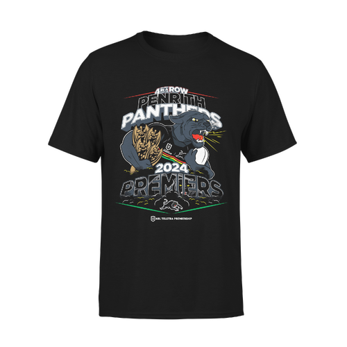 Penrith Panthers 2024 NRL Tidwell Premiers Shirt Sizes S-5XL! In Stock