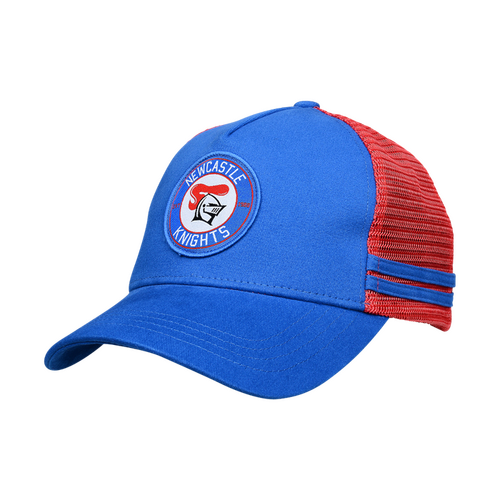 Newcastle Knights NRL Retro Striped Trucker Cap Hat!