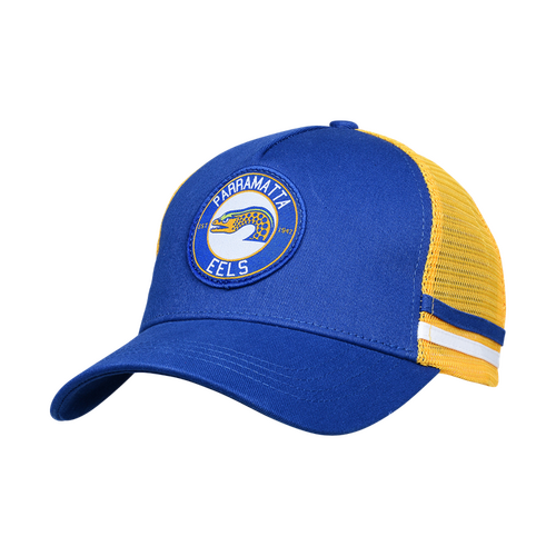 Parramatta Eels NRL Retro Striped Trucker Cap Hat!