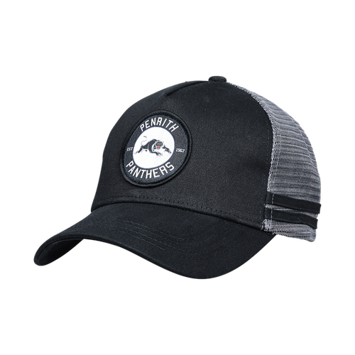 Penrith Panthers NRL Retro Striped Trucker Cap Hat!