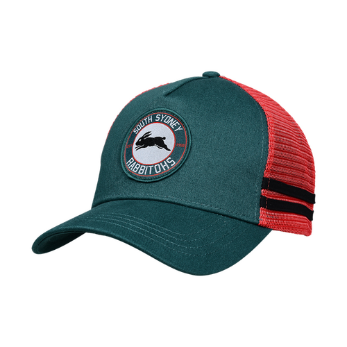 South Sydney Rabbitohs NRL Retro Striped Trucker Cap Hat!