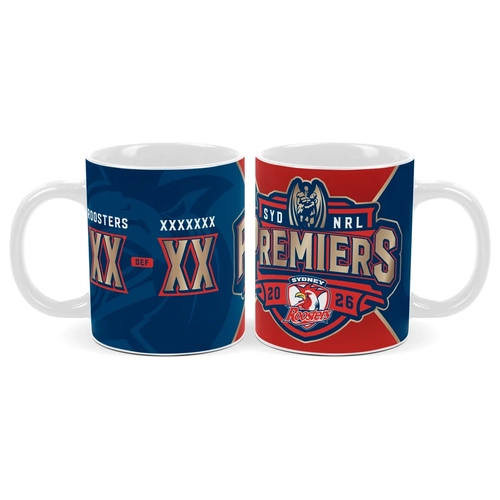 Sydney Roosters NRL Premiers 2026 Ceramic Coffee Cup Mug P1! PRESALE